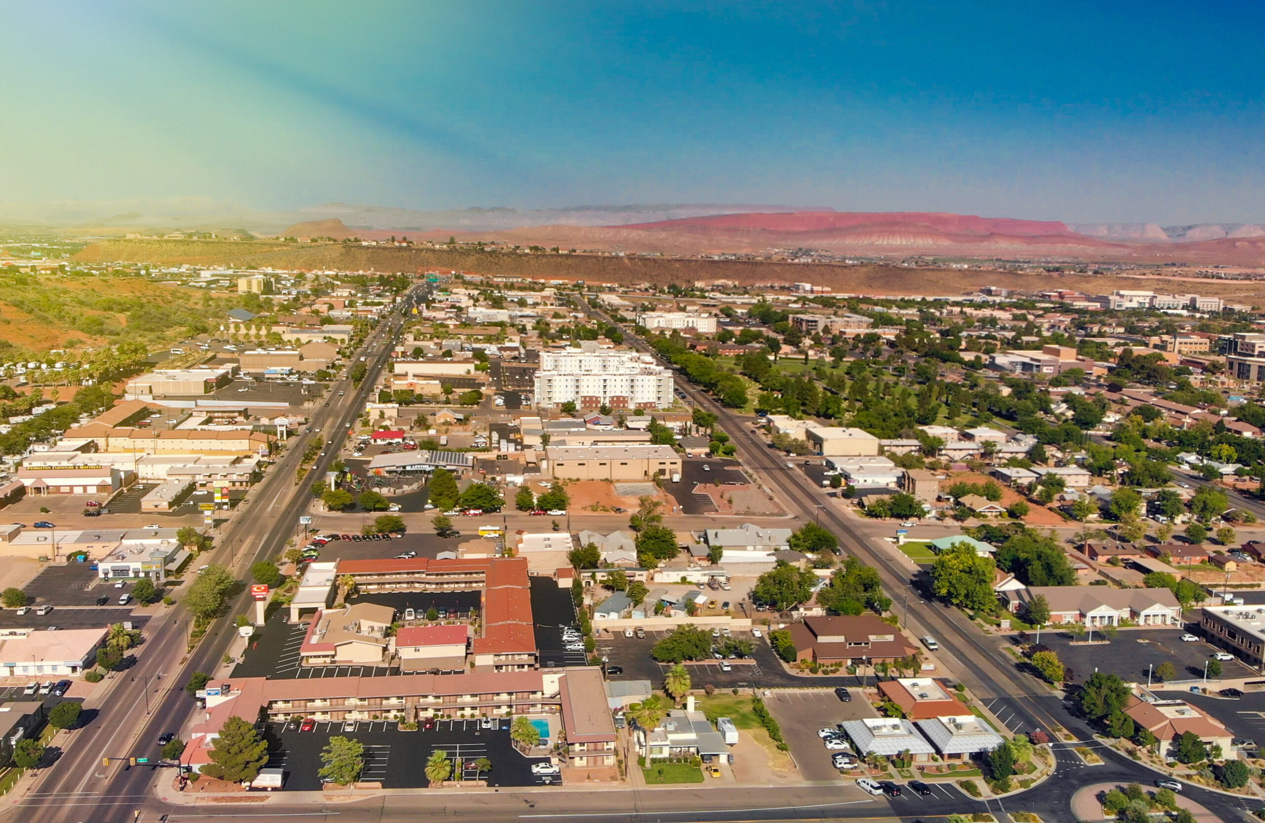 View of St. George, Utah